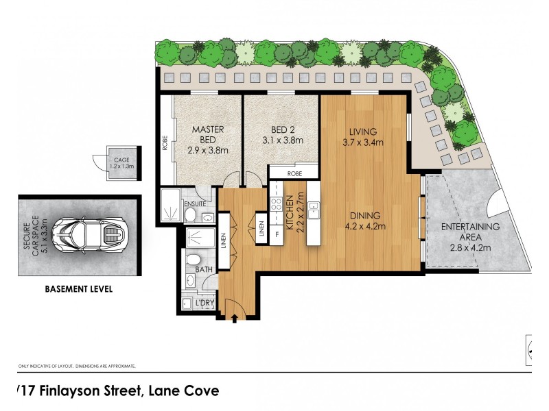 102/17 Finlayson Street, Lane Cove NSW 2066 Floorplan
