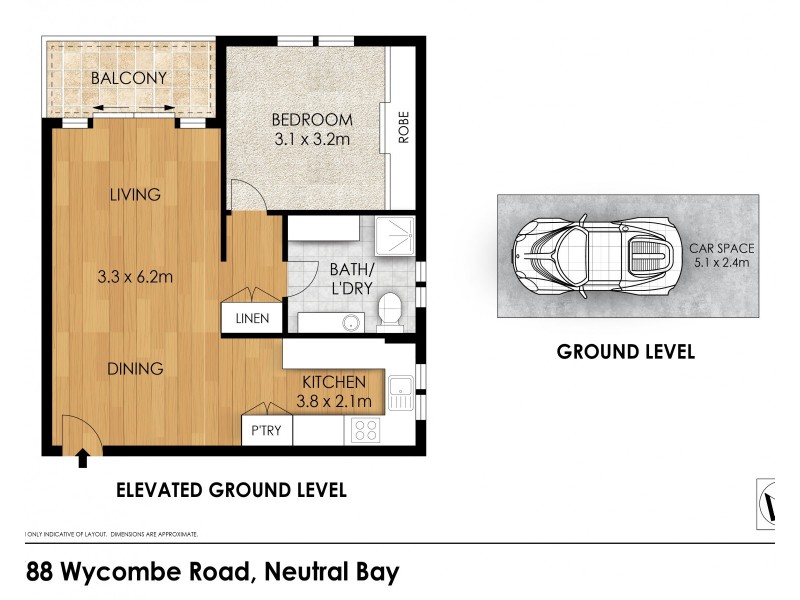 13/88 Wycombe Road, Neutral Bay NSW 2089 Floorplan