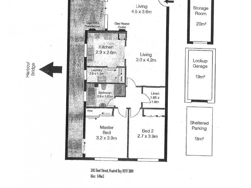 2/83 Bent Street, Neutral Bay NSW 2089