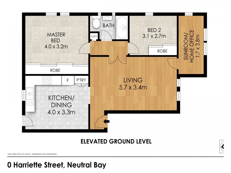2/30 Harriette St, Neutral Bay NSW 2089 Floorplan