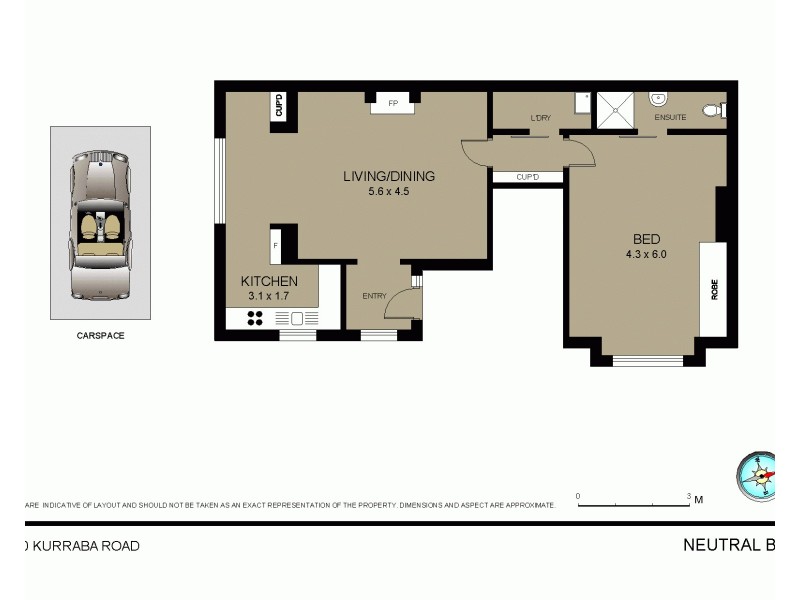 1/110 Kurraba Road, Neutral Bay NSW 2089 Floorplan