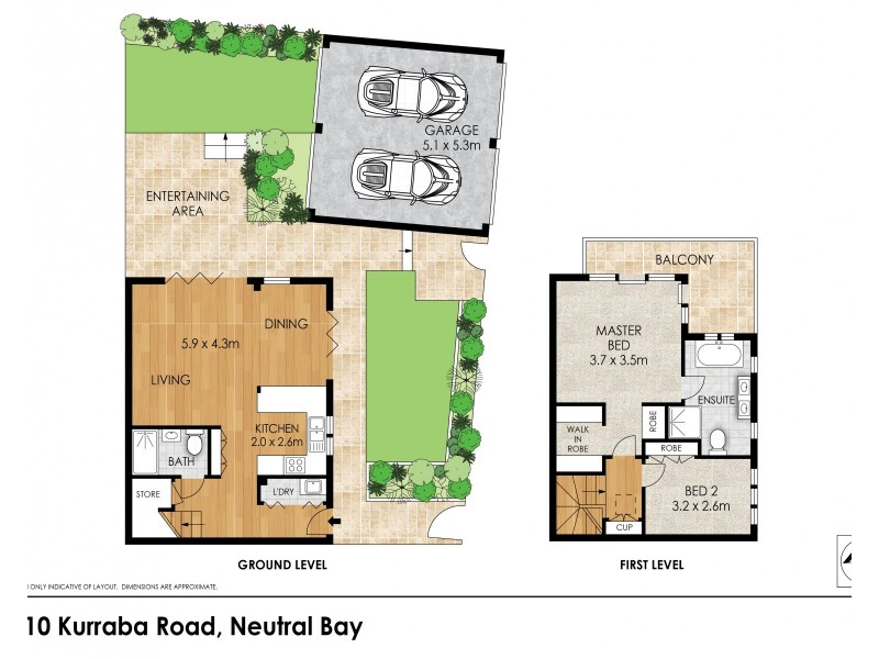 3/110 Kurraba Road, Neutral Bay NSW 2089 Floorplan