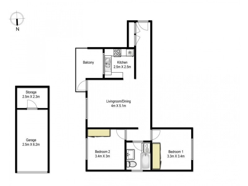 4/30 Eaton St, Neutral Bay NSW 2089