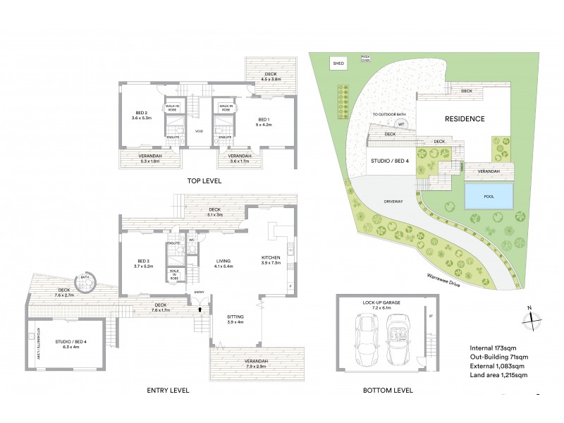 16 Warrawee Drive, Lennox Head NSW 2478 Floorplan