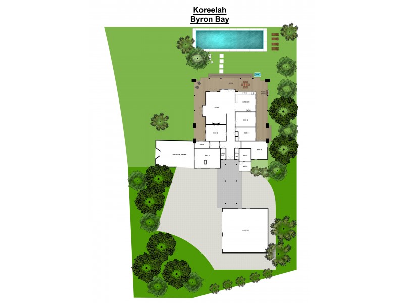 282 Skinners Shoot Road, Byron Bay NSW 2481 Floorplan