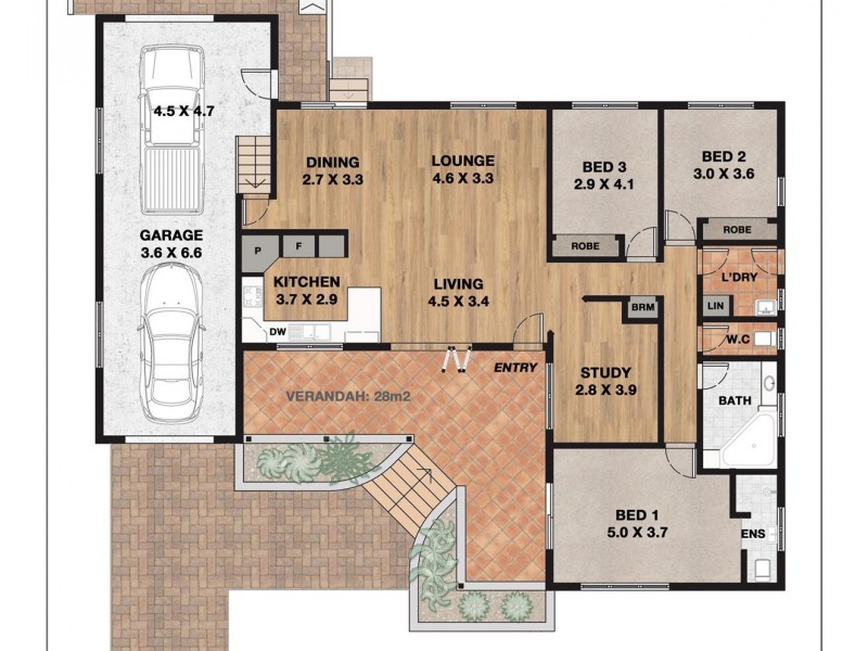 2 Seastar Court, Byron Bay NSW 2481 Floorplan