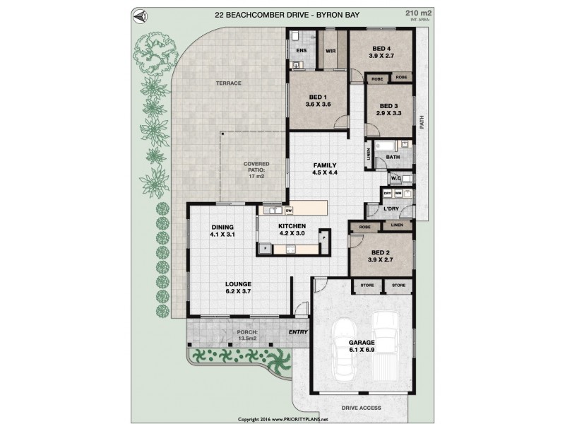 22 Beachcomber Drive, Byron Bay NSW 2481 Floorplan