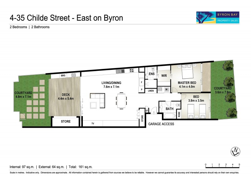 4/33-35 Childe Street, Byron Bay NSW 2481 Floorplan