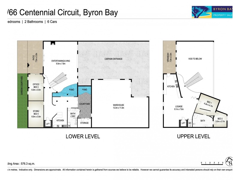 2/66 Centennial Circuit, Byron Bay NSW 2481 Floorplan