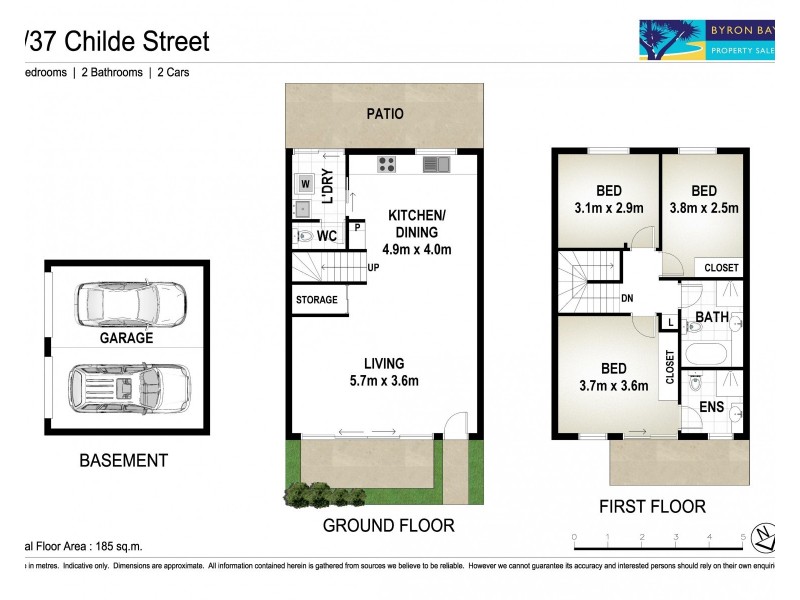 7/37 Childe Street, Byron Bay NSW 2481 Floorplan