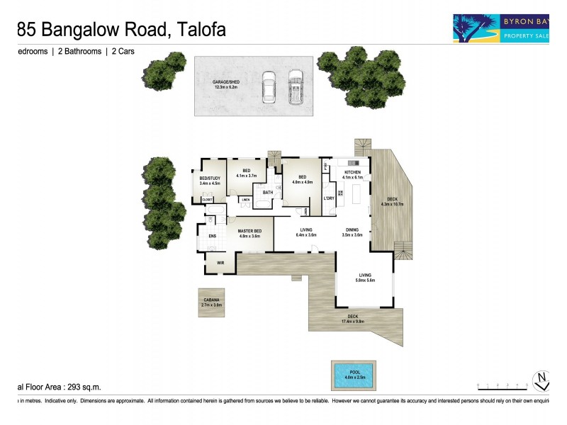 485 Bangalow Road, Talofa NSW 2481 Floorplan