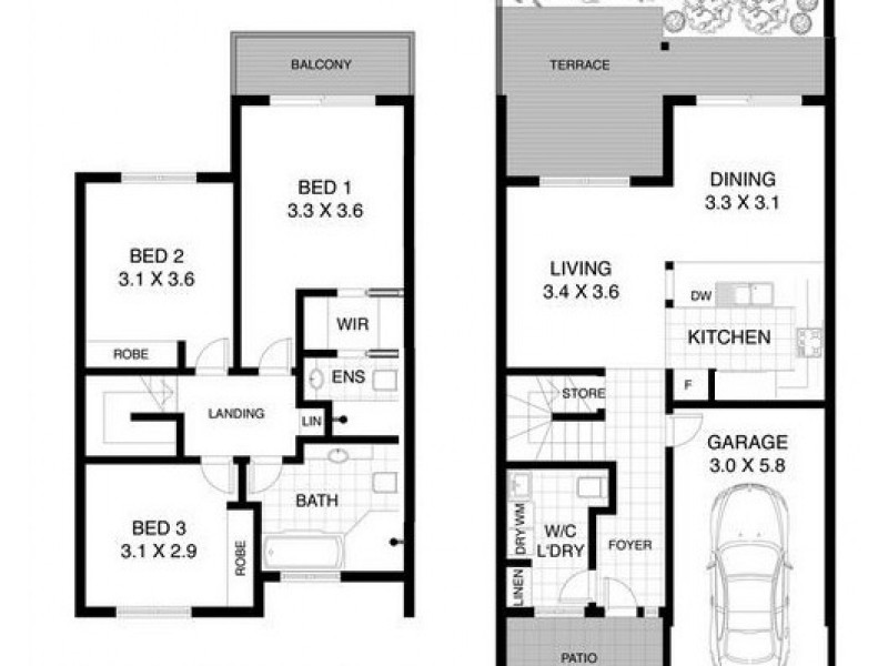 24/5-7 Old Bangalow Road, Byron Bay NSW 2481 Floorplan