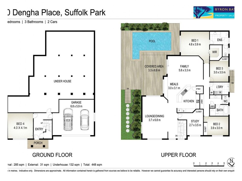 10 Dehnga Place, Suffolk Park NSW 2481 Floorplan