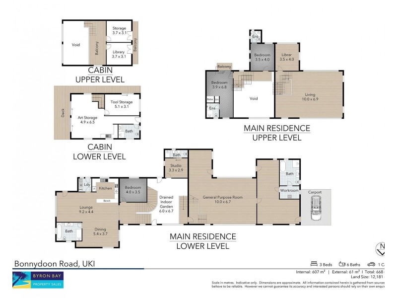 90 Bonnydoon Road, Uki NSW 2484 Floorplan