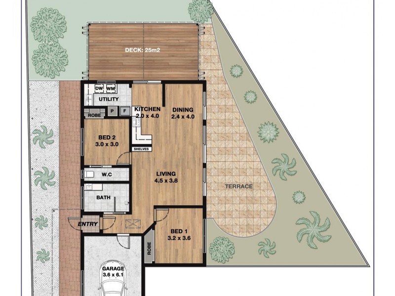 3/3 Pacific Vista Drive, Byron Bay NSW 2481 Floorplan