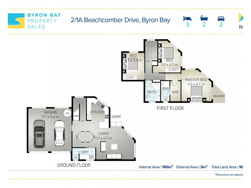2/1A Beachcomber Drive, Byron Bay NSW 2481 Floorplan