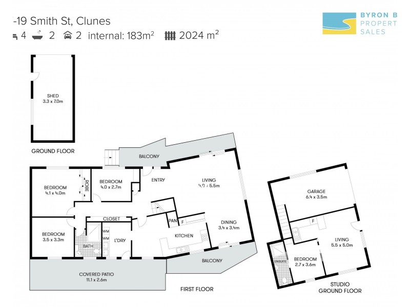 17 – 19/Smith Street, Clunes NSW 2480 Floorplan