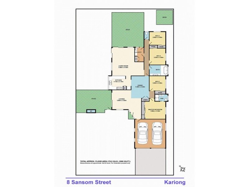 8 Sansom Street, Kariong NSW 2250 Floorplan