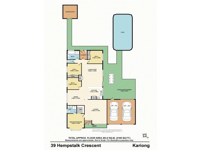 39 Hempstalk Crescent, Kariong NSW 2250 Floorplan