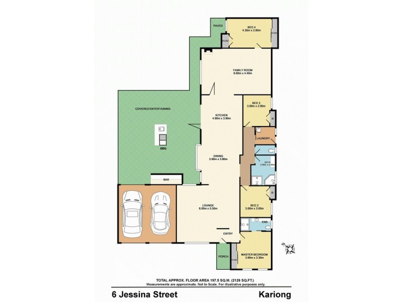 6 Jessina Street, Kariong NSW 2250 Floorplan
