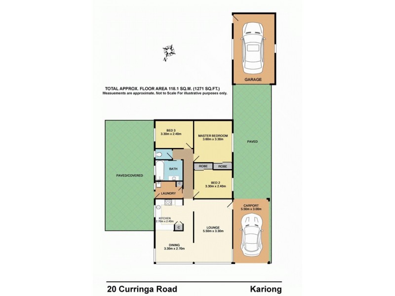 20 Curringa Road, Kariong NSW 2250 Floorplan