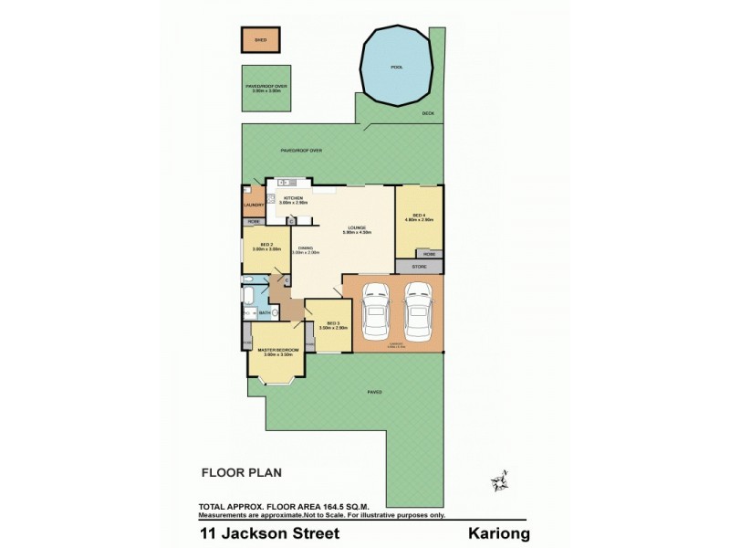 11 Jackson Street, Kariong NSW 2250 Floorplan