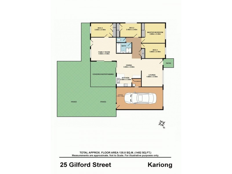 25 Gilford Street, Kariong NSW 2250 Floorplan