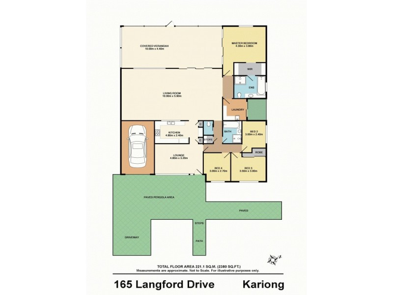 165 Langford Drive, Kariong NSW 2250 Floorplan