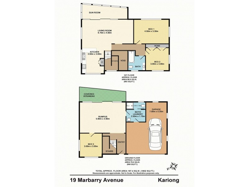 19 Marbarry Avenue, Kariong NSW 2250 Floorplan