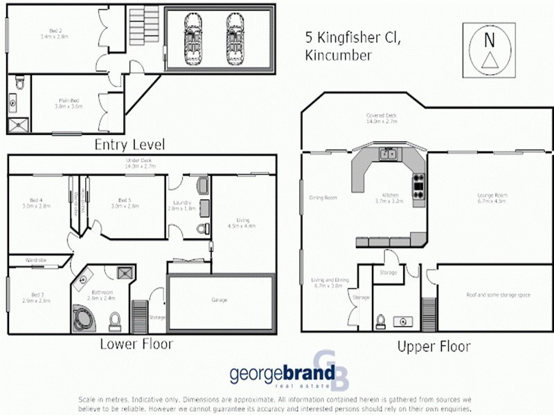 5 Kingfisher Cl, Kincumber NSW 2251 Floorplan