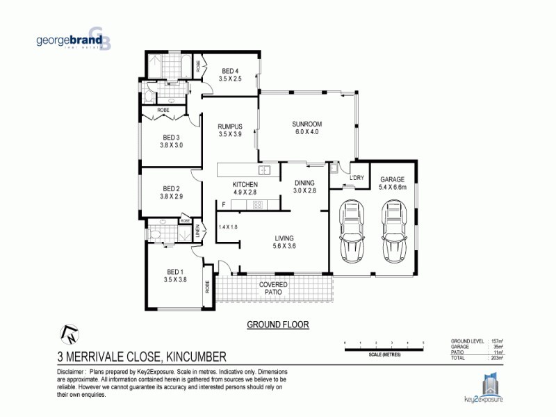 3 Merrivale Close, Kincumber NSW 2251 Floorplan