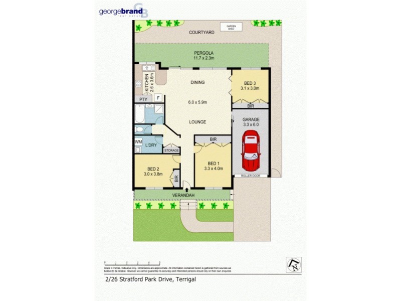 2/26 Stratford Park Drive, Terrigal NSW 2260 Floorplan